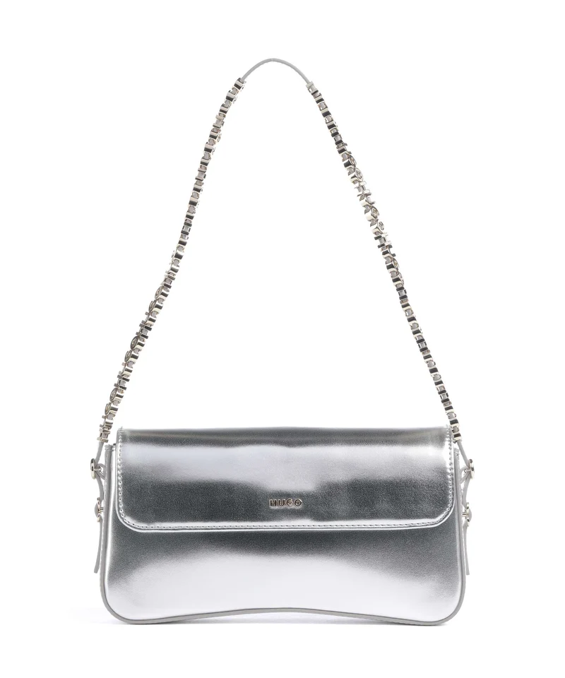 Hugo Syndra Sac porté épaule silver