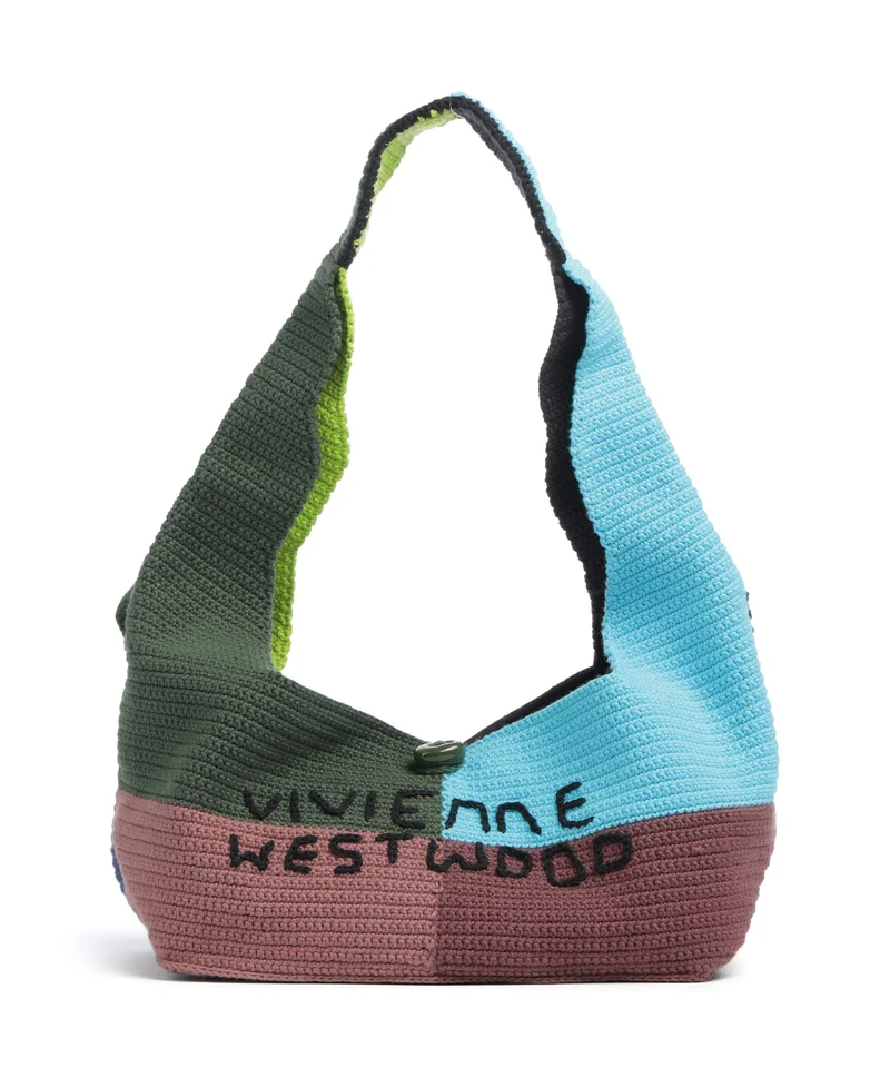 Vivienne Westwood Ellie Crochet Sac fourre-tout multi patchwork