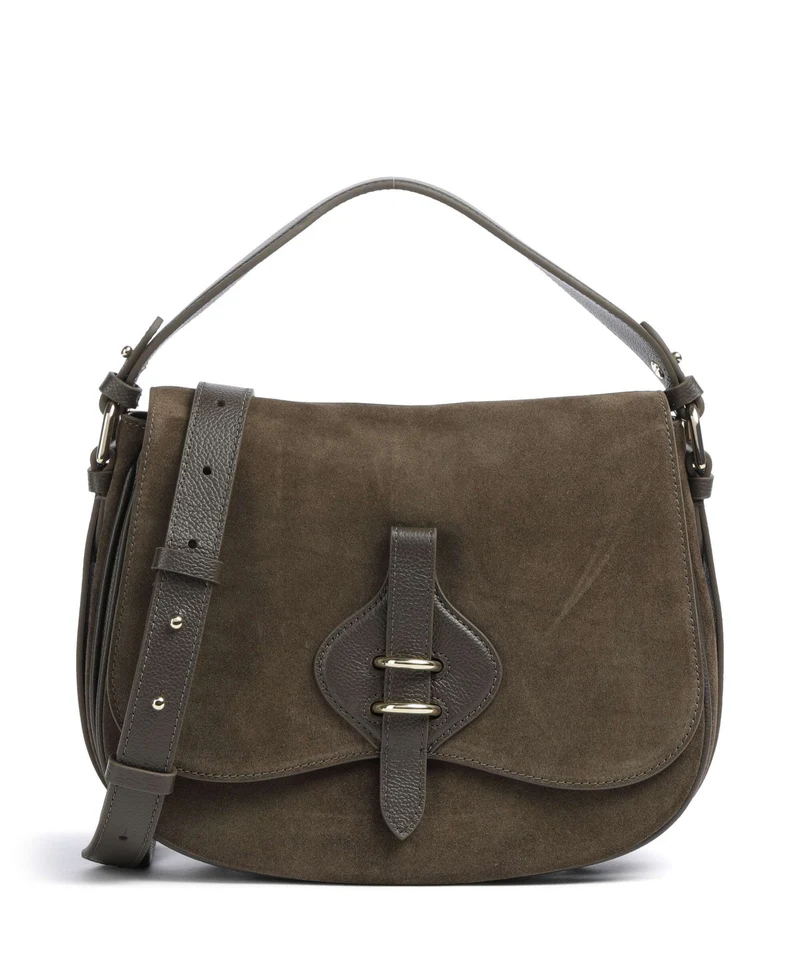 Coccinelle Mavery Suede Sac à main fango