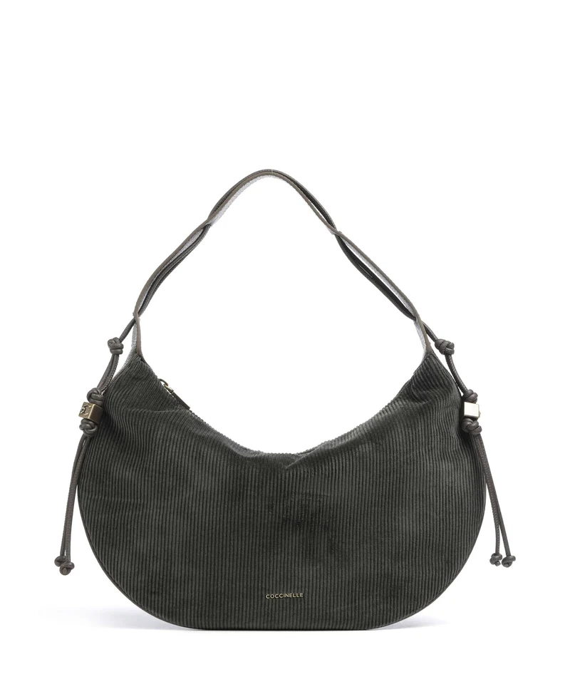 Coccinelle Thess Corduroy Sac fourre-tout fango