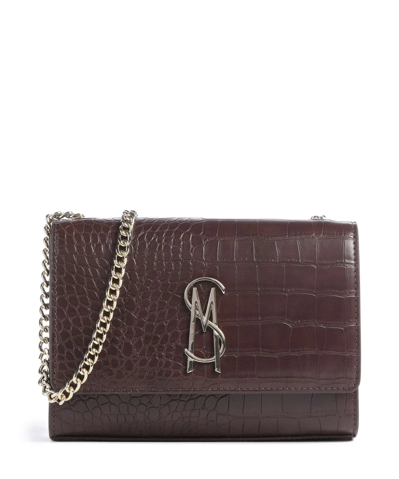 Steve Madden BRAMONIE Sac bandoulière chocolate/gold