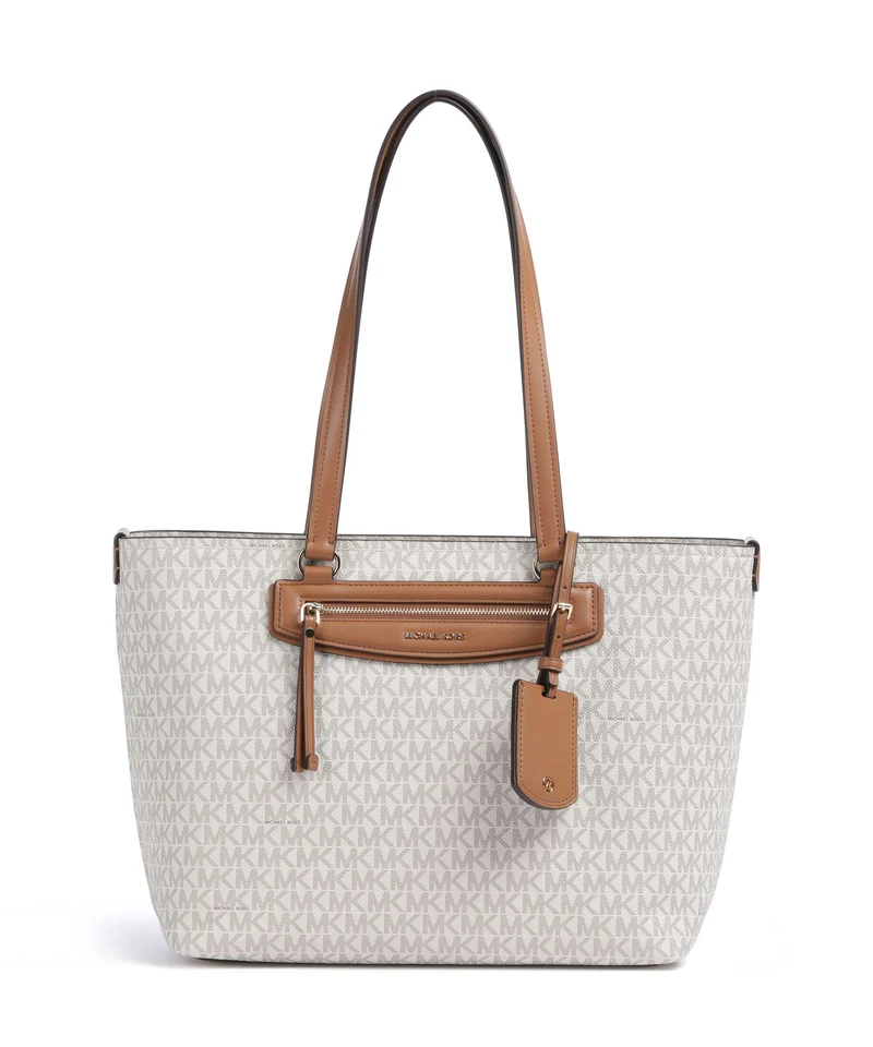 Michael Kors Jet Set Travel Medium Cabas vanilla/acorn