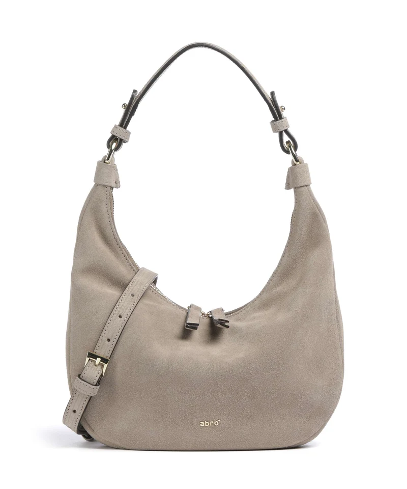 Abro Suede Nana Mini Sac fourre-tout siena