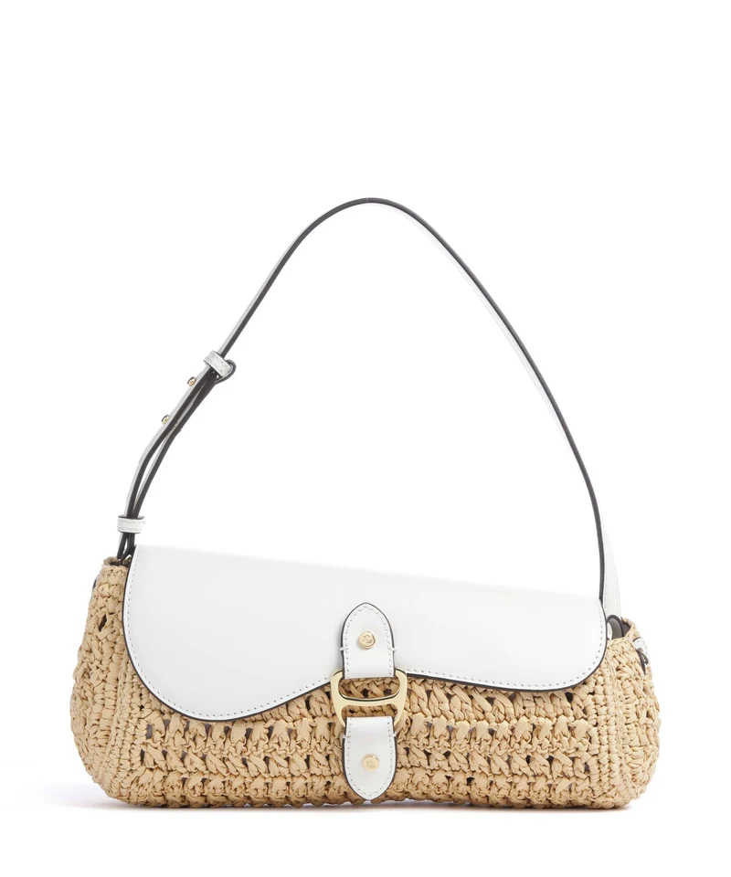Lauren Ralph Lauren Tasha Medium Sac porté épaule natural/white
