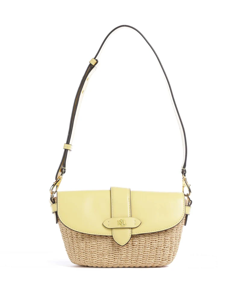 Lauren Ralph Lauren Lynden Small Sac porté épaule natural/lemon sorbet