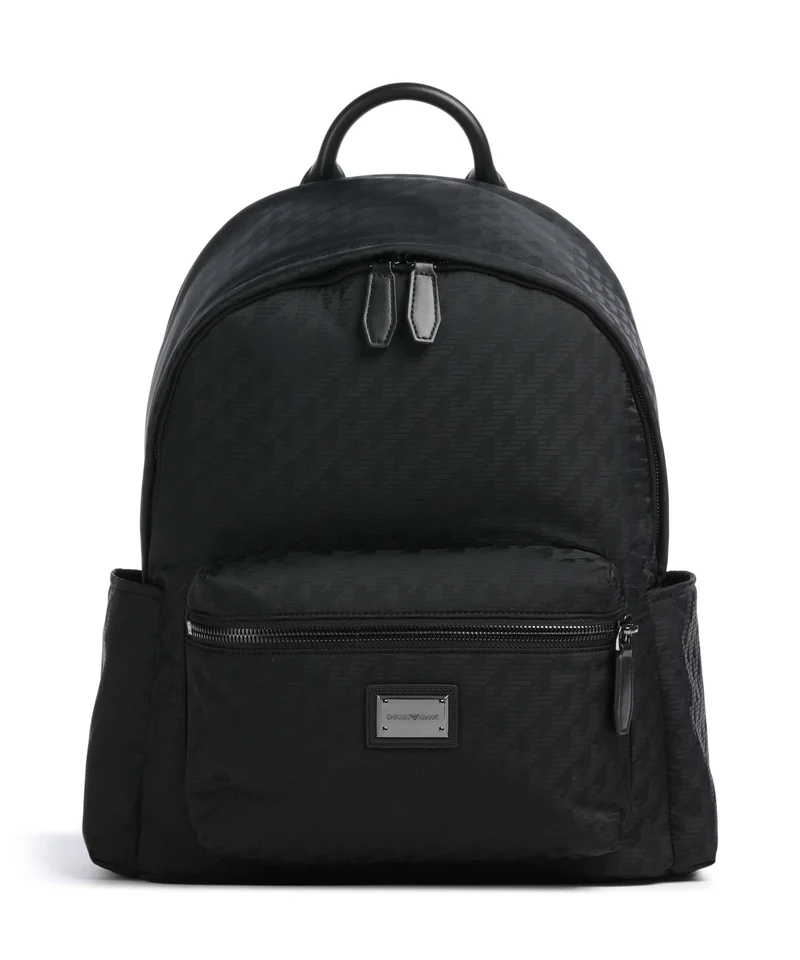 Emporio Armani Eagle All Over Sac à dos black beauty