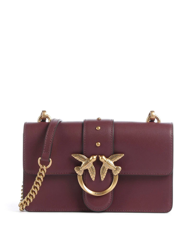 Pinko Love One Mini Sac bandoulière ribes intenso/antique gold