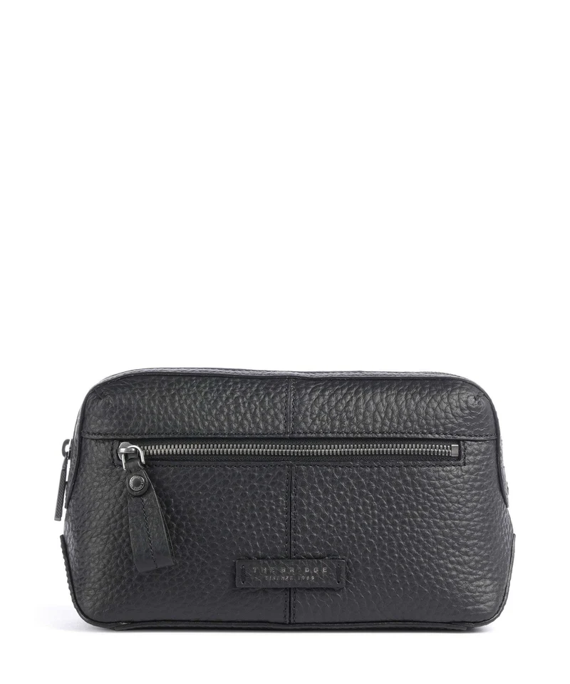 The Bridge Manfredi Trousse de toilette nero