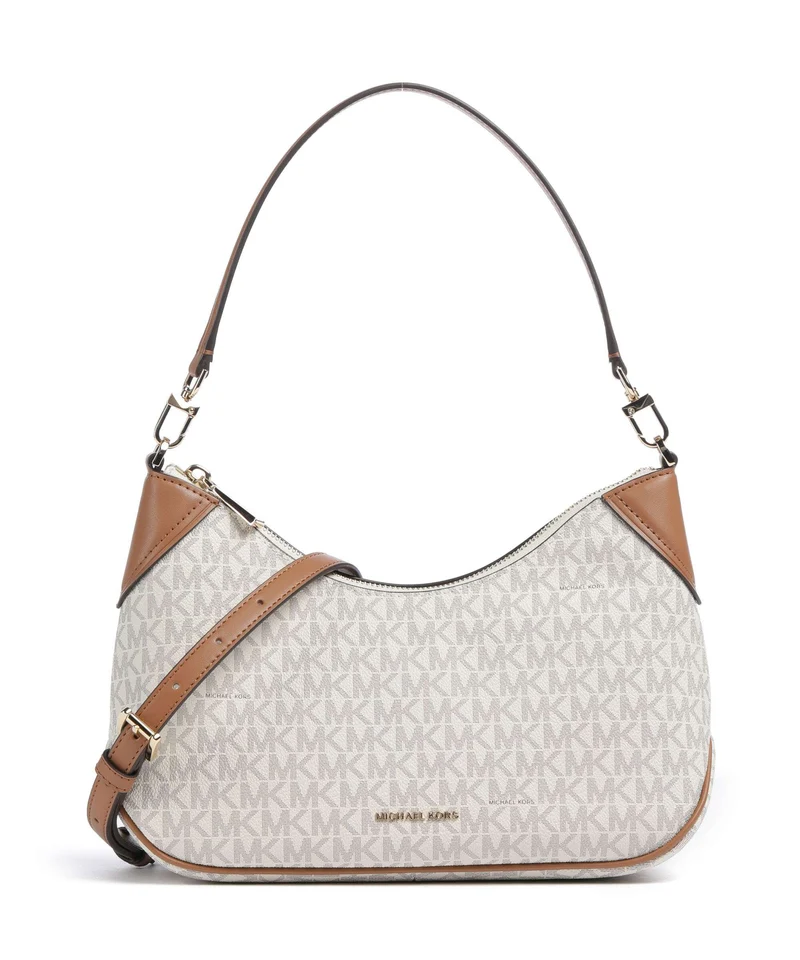 Michael Kors Jet Set Medium Sac porté épaule vanilla/acrn