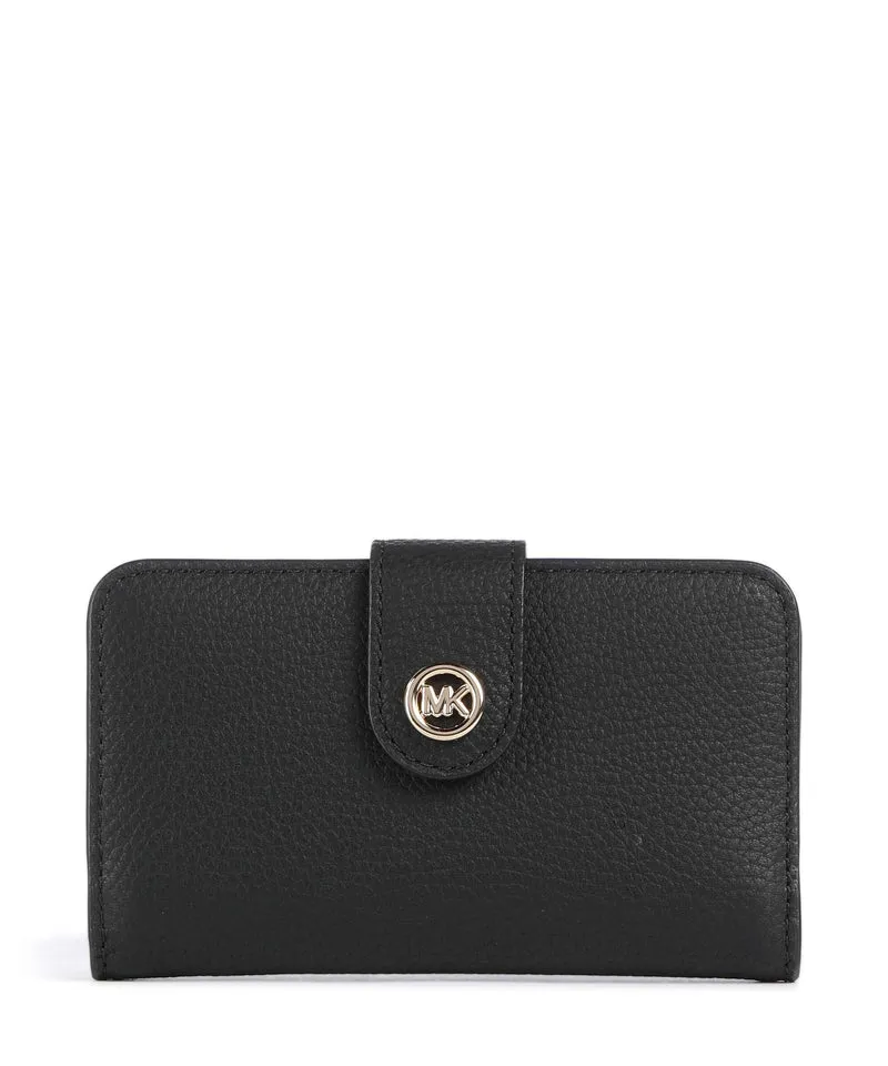 Michael Kors MK Pop Charm Medium Portefeuille black