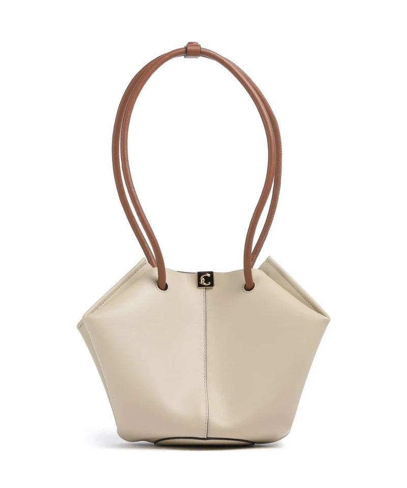 Coccinelle Kamy Sac porté épaule sandshell/cognac