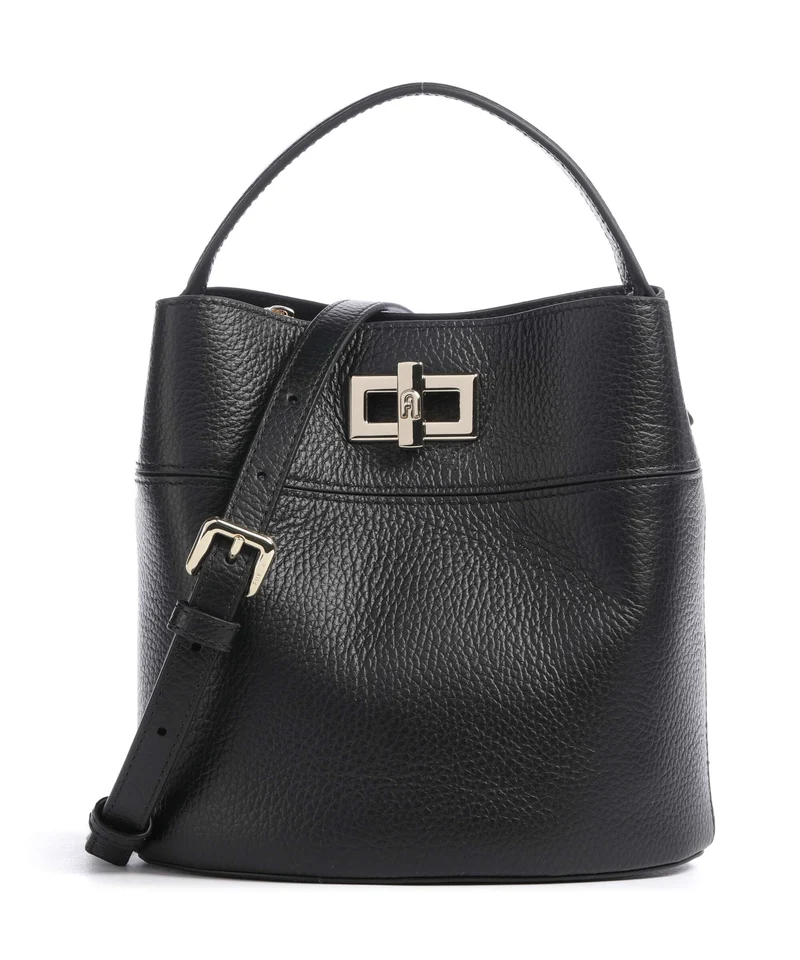 Furla Amelia Mini Sac seau nero