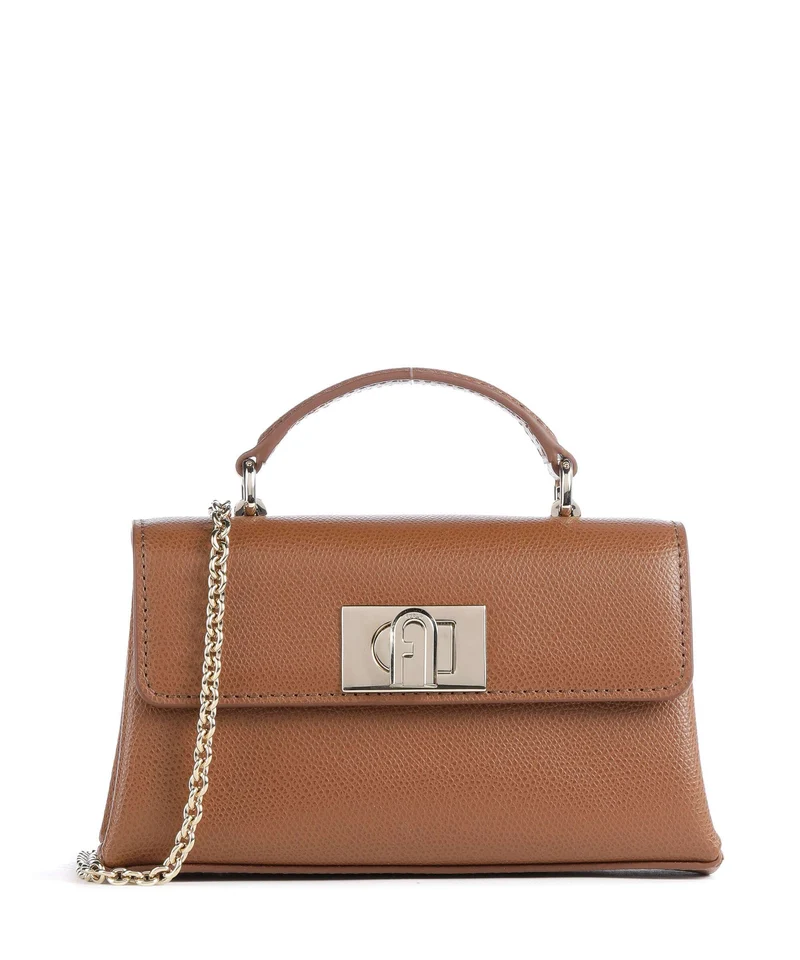 Furla 1927 Mini Sac bandoulière cognac