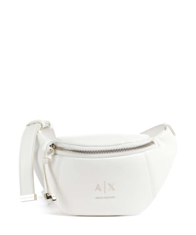 Armani Exchange Alice Sac bandoulière off white