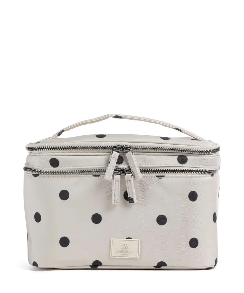 Markberg Treasure Trousse de toilette polka dot/creme