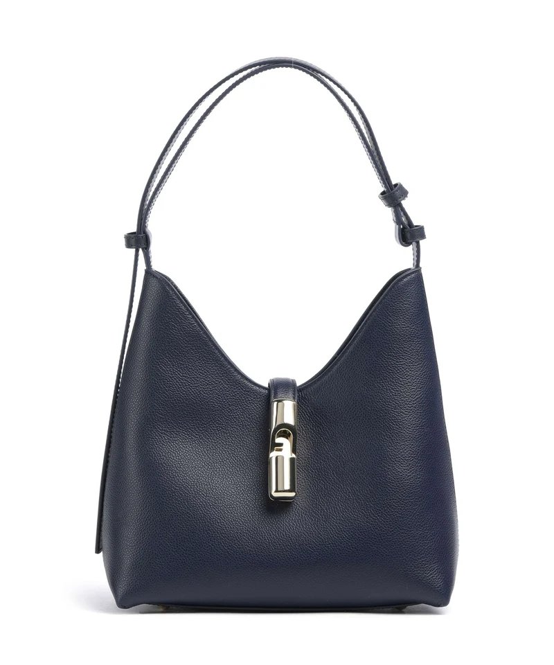 Furla Goccia S Sac porté épaule ink blue