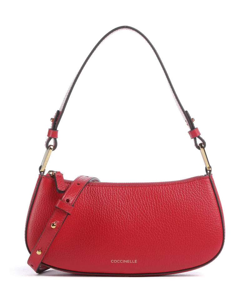 Coccinelle Merveille Sac porté épaule scarlet