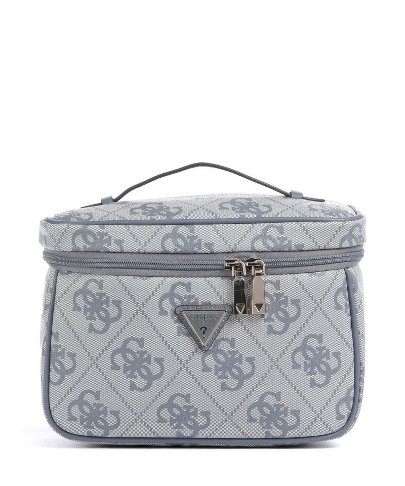 Guess Berta 4G Logo Trousse de toilette slate grey