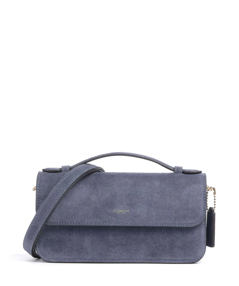 Coach Elora Sac bandoulière light denim