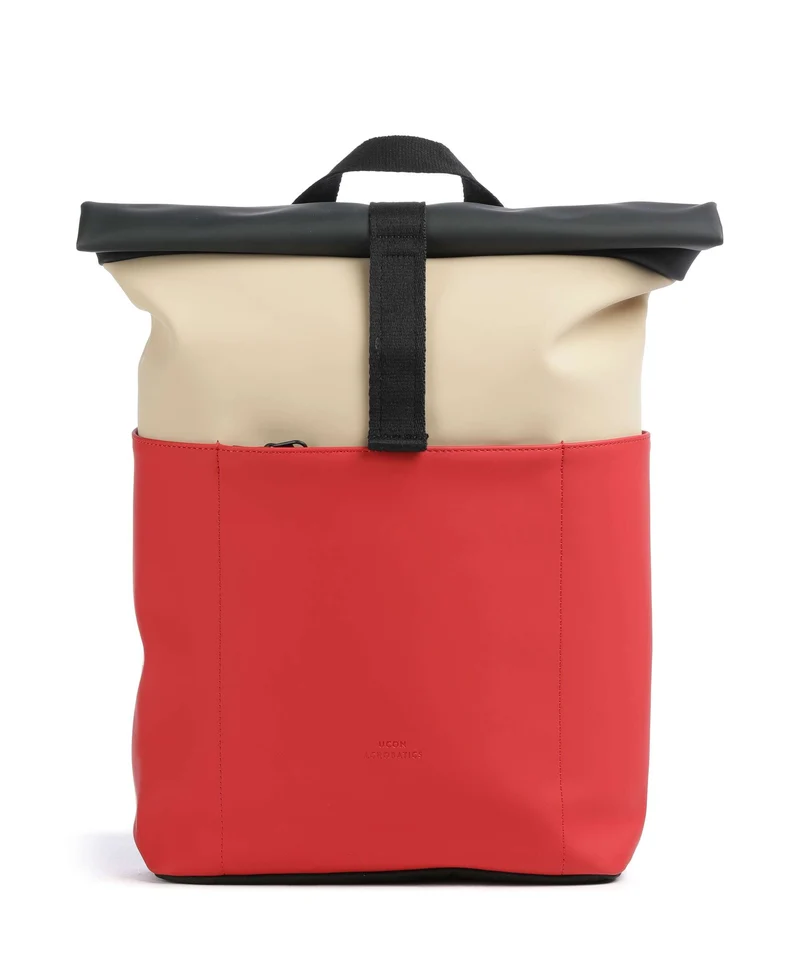 Ucon Acrobatics Lotus Hajo Mini Sac à dos roll-top light almond/red