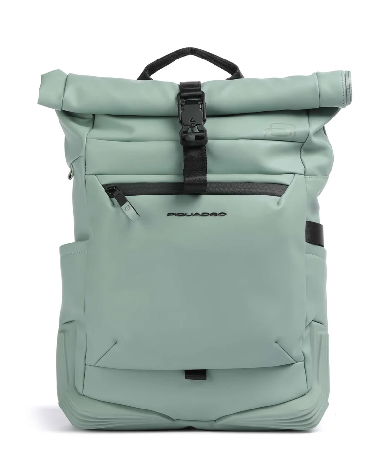 Piquadro Corner 2.0 Sac à dos roll-top green