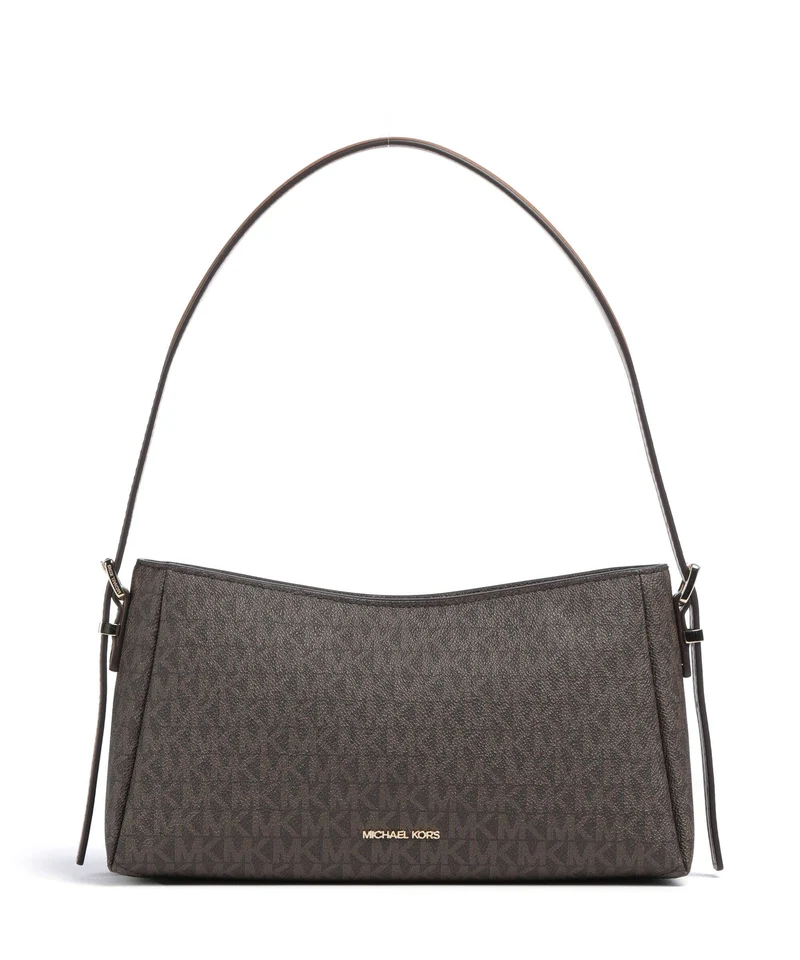 Michael Kors Moore Medium Sac porté épaule brown/acorn
