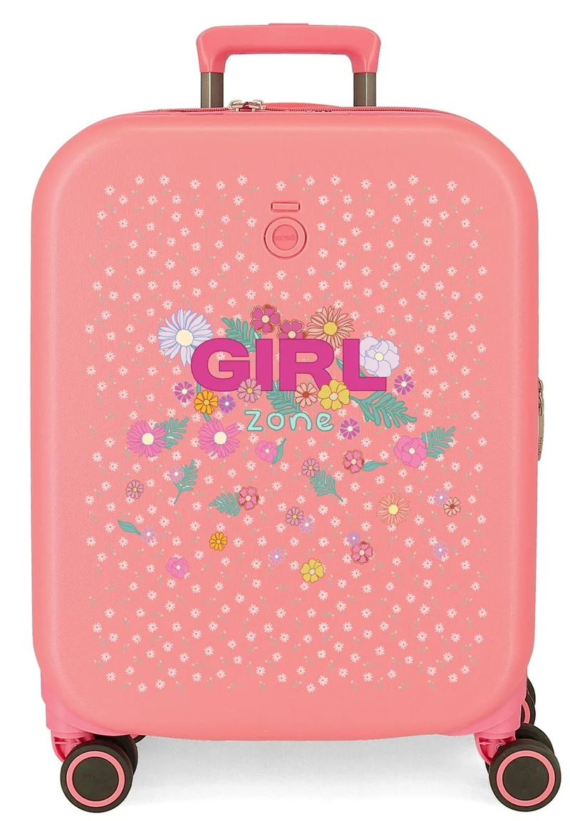 9939121 TROLLEY ABS 55CM.4R. ENSO GIRL ZONE CORAL