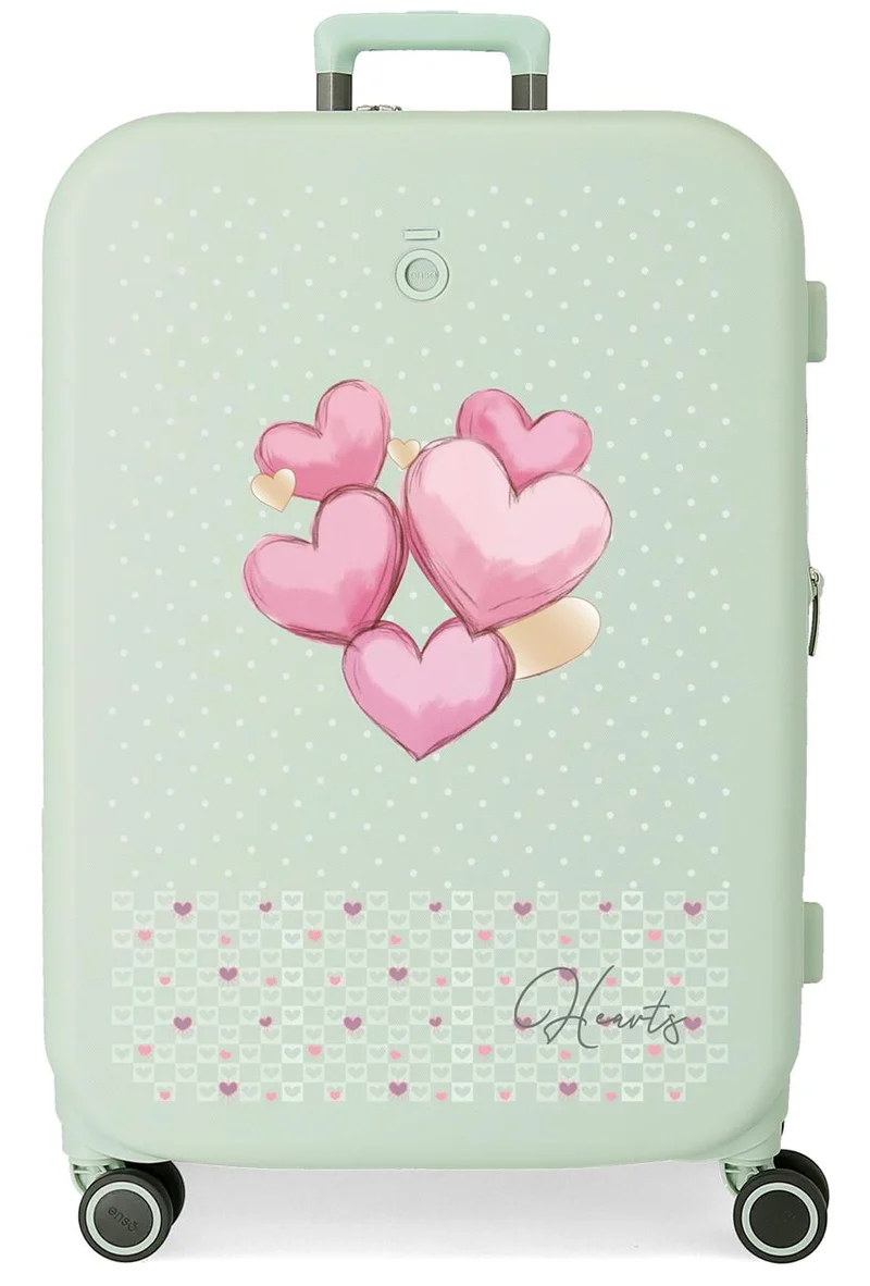 9969221 TROLLEY ABS 70CM.4R. ENSO HEARTS MENTA