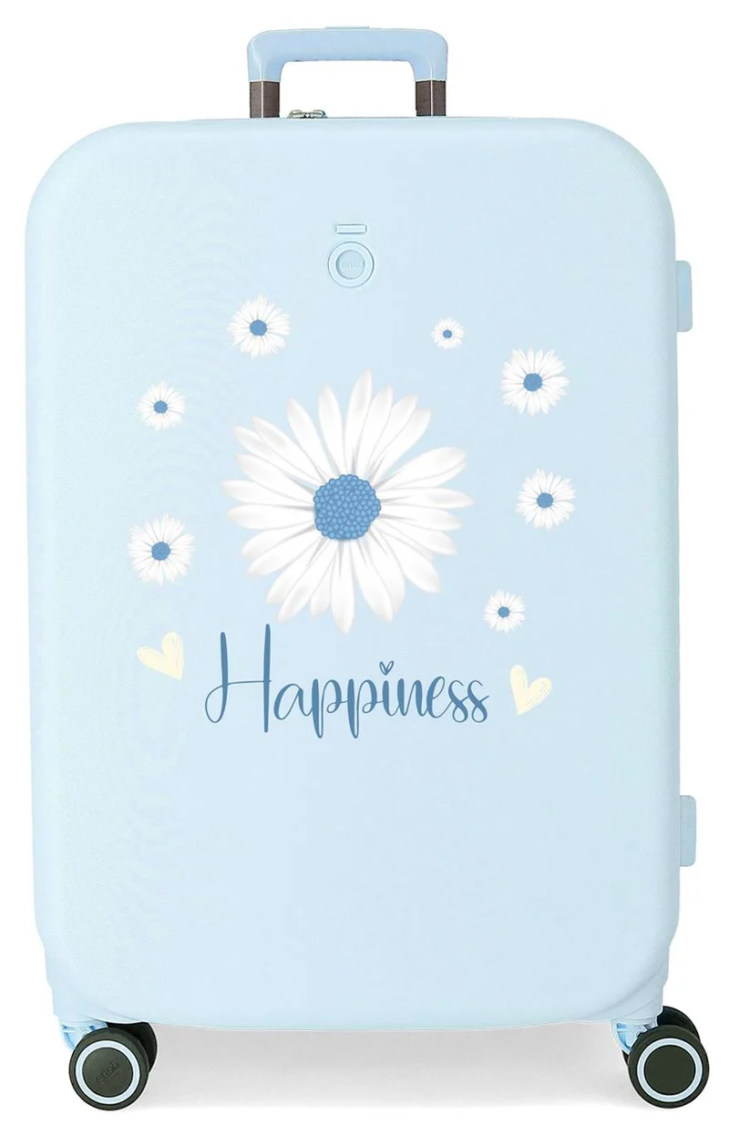 9979221 TROLLEY ABS 70CM.4R. ENSO HAPPINESS AZUL CLARO