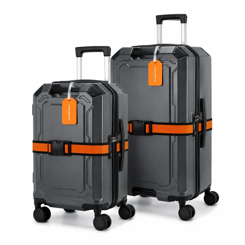 GREENWICH juego de maletas trunk militar REIKIAVIK