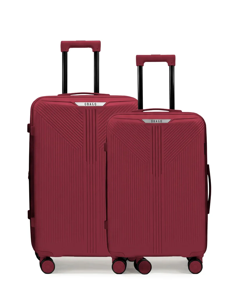 Lot de 2 Valises Rigides Grand Format et Taille Moyenne ERIDAN
