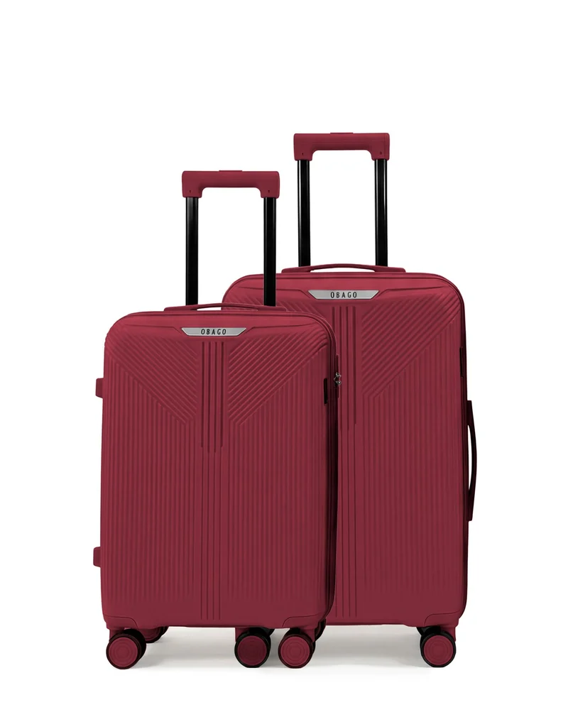 Lot de 2 Valises Rigides Taille Moyenne et Cabine ERIDAN
