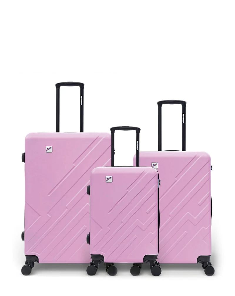 Lot de 3 Valises Rigides Grand Format, Taille Moyenne et Cabine YELLOWSTONE