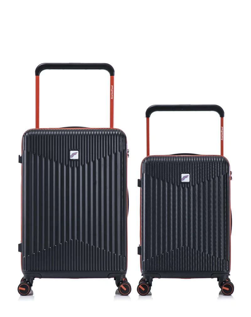Lot de 2 Valises Rigides Taille Moyenne et Cabine NORTH BEACH