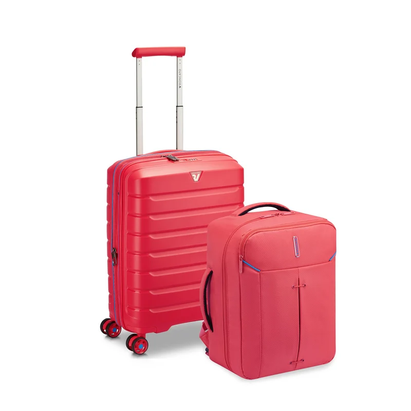 RONCATO PACK B-FLYING MALETA CABINA 55CM + MOCHILA CABINA IRONIK 2.0 Vueling