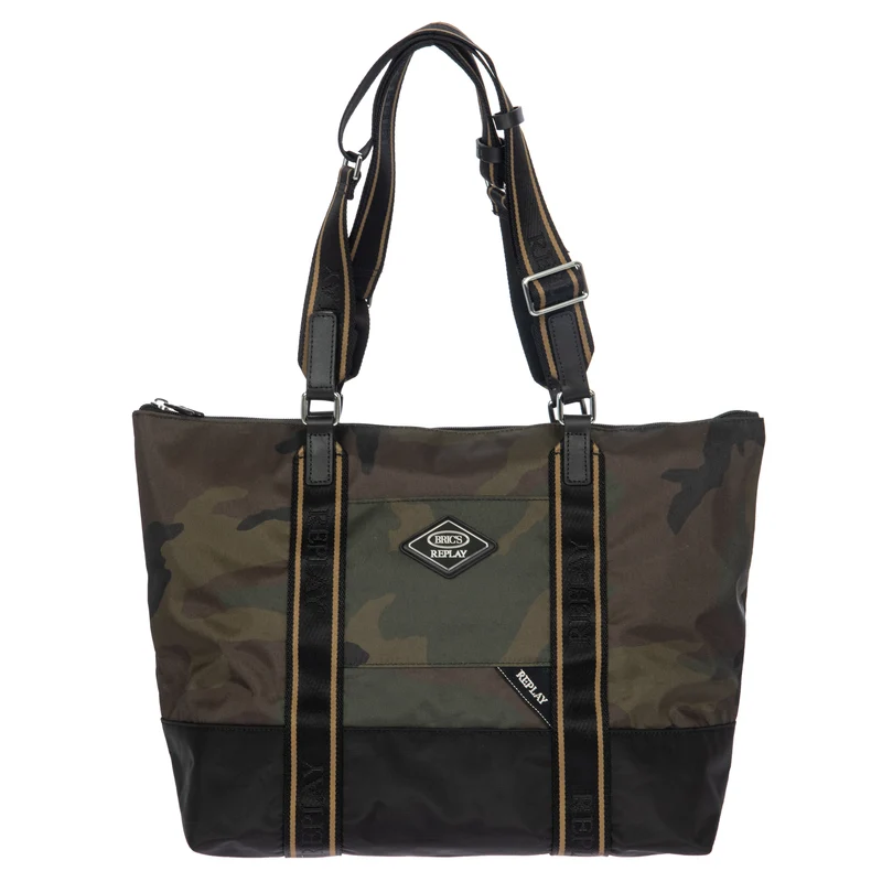 BRIC´S BOLSO DE VIAJE GRANDE 3 EN 1 DE TEJIDO RECICLADO REPLAY