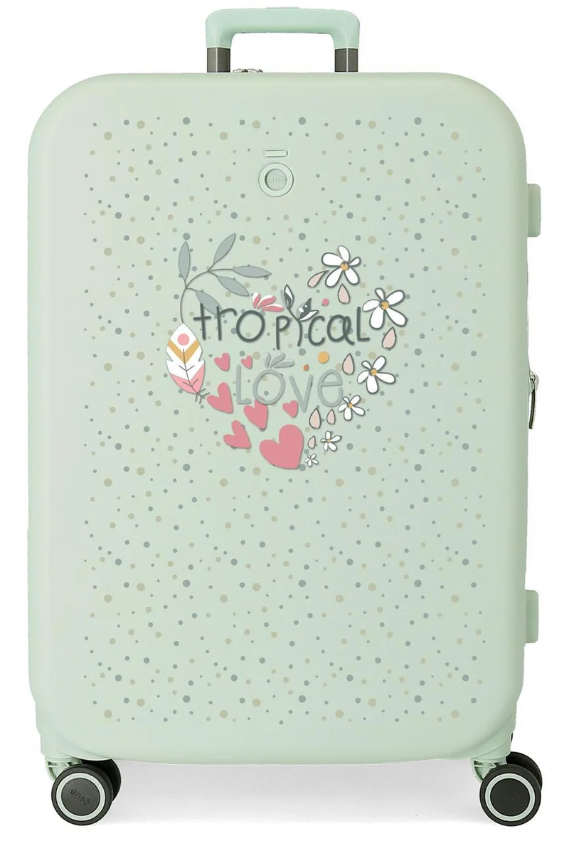 9649224 TROLLEY ABS 70CM. 4R. ENSO TROPICAL LOVE
