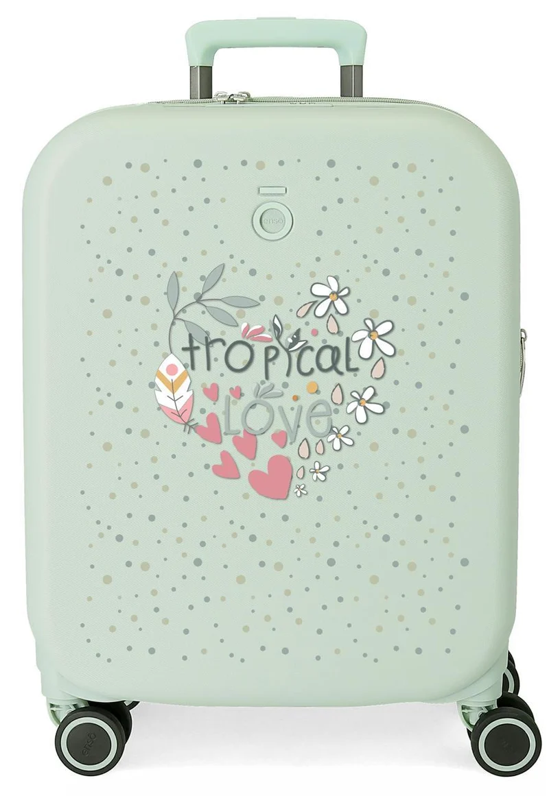 9649124 TROLLEY ABS 55CM. 4R. ENSO TROPICAL LOVE