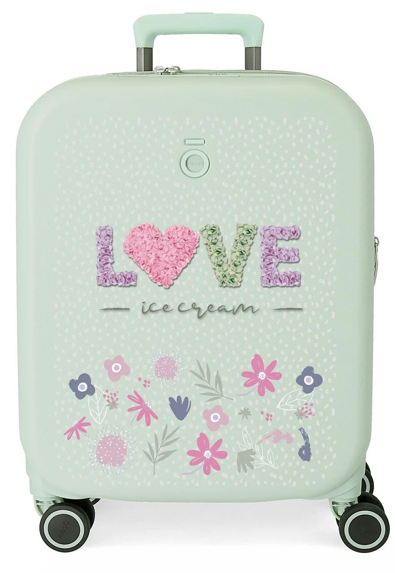 9568624 TROLLEY ABS 55CM. C/EXP. 4R. ENSO LOVE ICE CREAM MEN