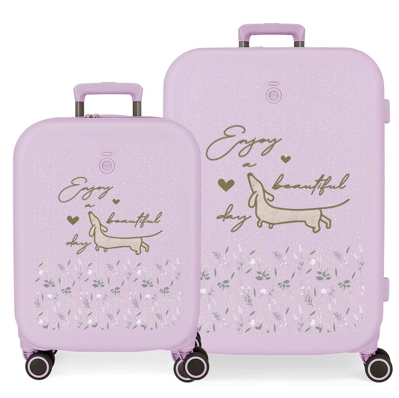 9519523 SET/2 TROLLEY ABS 55-70CM. 4R. ENSO BEAUTIFUL DAY LI
