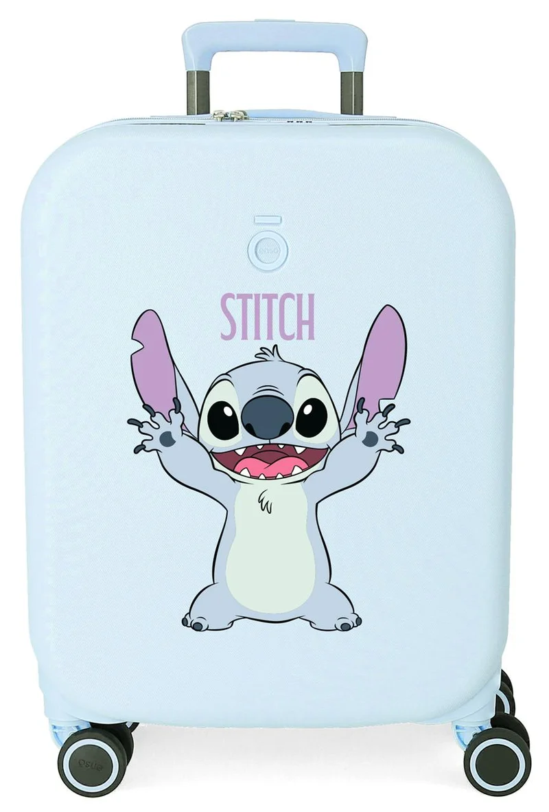 3199143 TROLLEY ABS 55CM.4R.ENSO STITCH PLAYFUL TURQUESA
