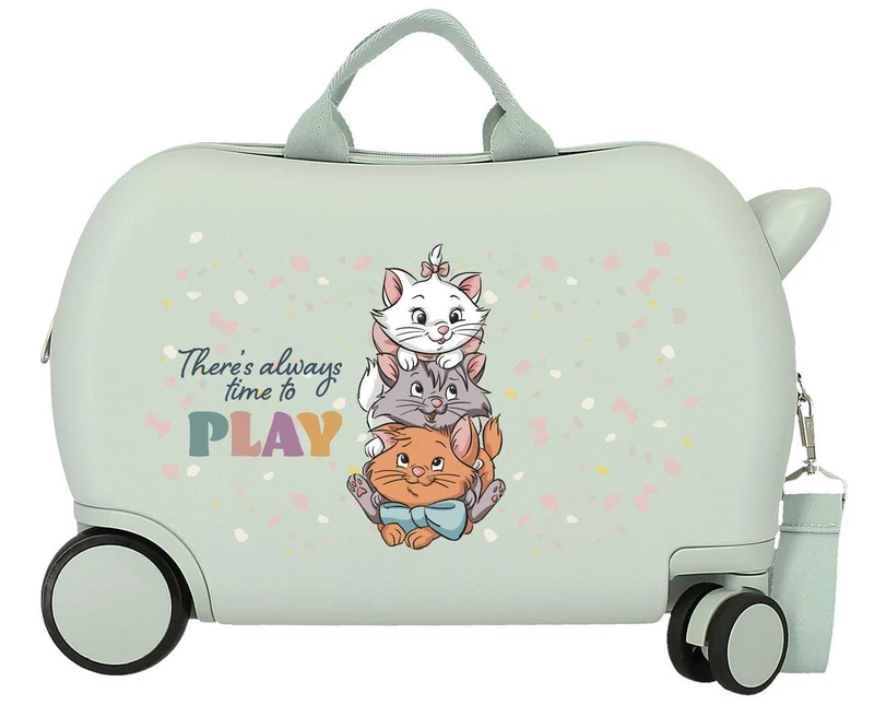 MALETA INF.ABS 4R.(2 MULTI.) 45CM. ARISTOGATOS TIME TO PLAY