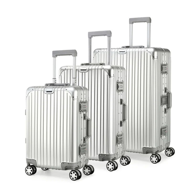 GREENWICH Set de Maletas 100% ALUMINIO Paris