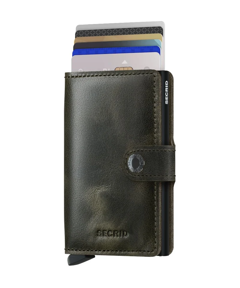 Secrid MiniWallet Vintage Olive-Black