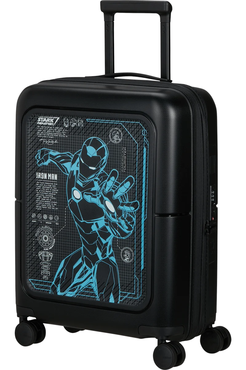 AMERICAN TOURISTER Maleta de Cabina Extensible DASHPOP MARVEL - IRON MAN