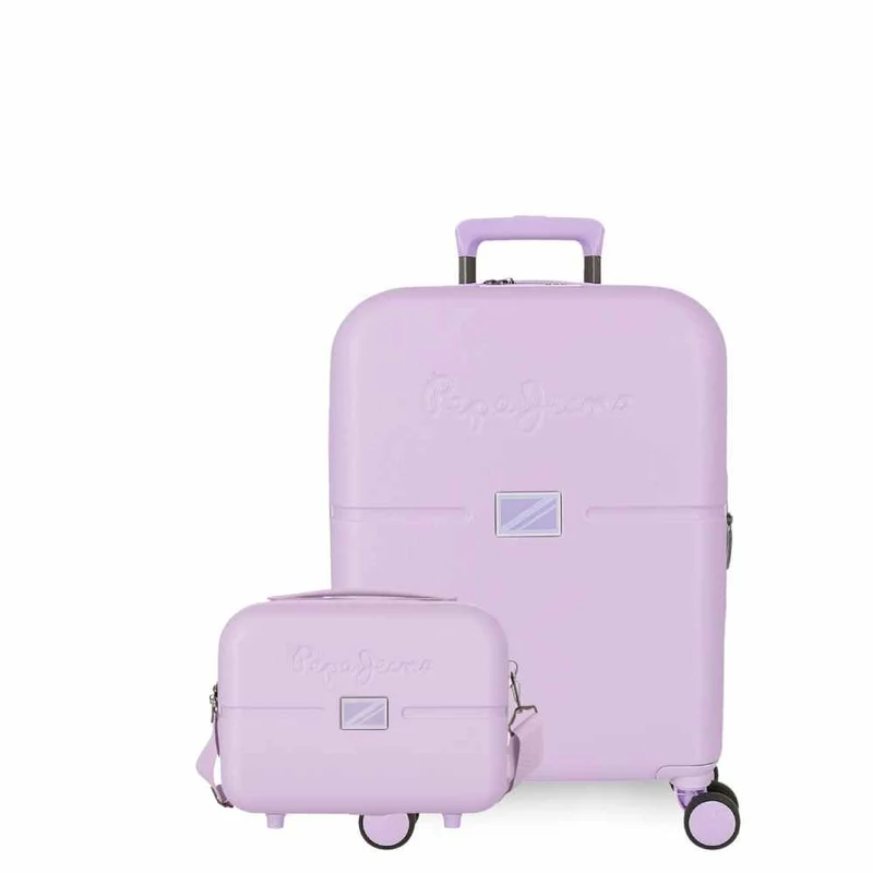 Pack maleta de cabina + Neceser Accent PEPE JEANS